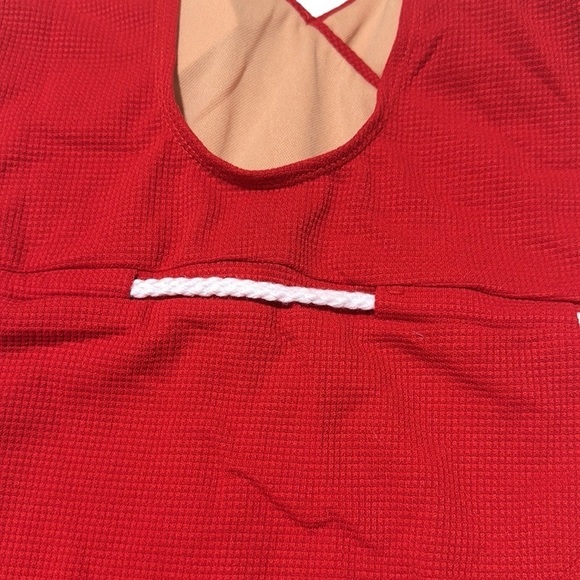 Molybell Red One Piece Swimming Suit Size Medium NWT - Picture 6 of 8